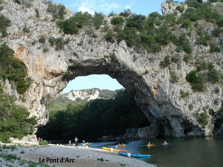 Le Pont d'Arc en Sud Ardèche